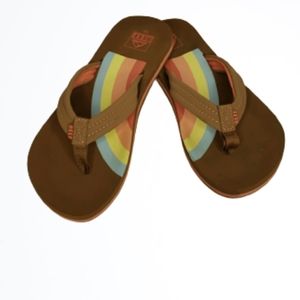 Reef Ahi Youth Kids Sandal Flip Flop Size 4/5